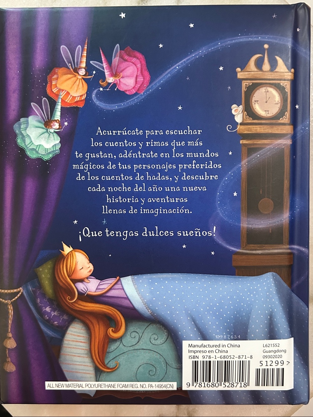 365 cuentos y rimas para la hora de dormir -Children’s Spanish Book Hardcover - Picture 4 of 16